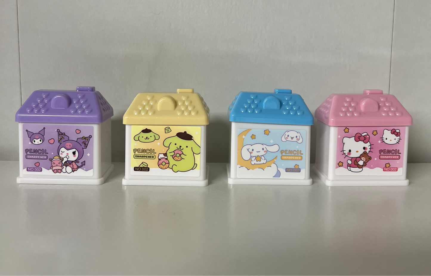 Character sharpener 4 pack